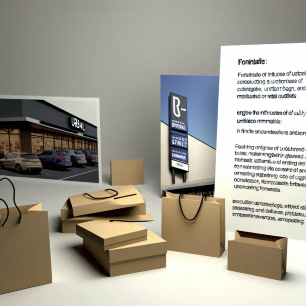 Branding voor een moderne urban retailer met strak logo en winkelgevel.