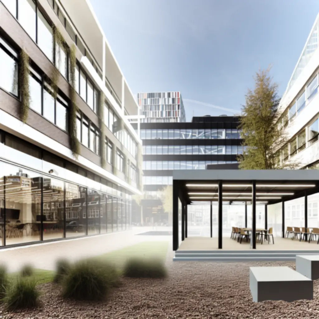 Exterieur van het studio-pand van Ontwerp Brand